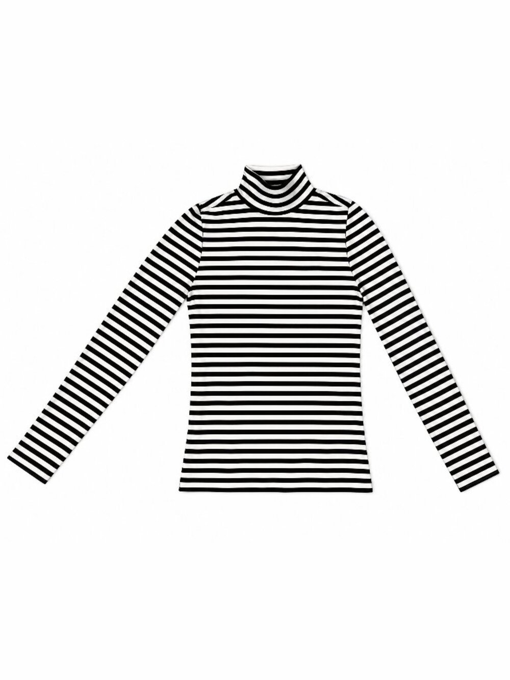 & Other Stories Striped Stretch Turtleneck Size XS